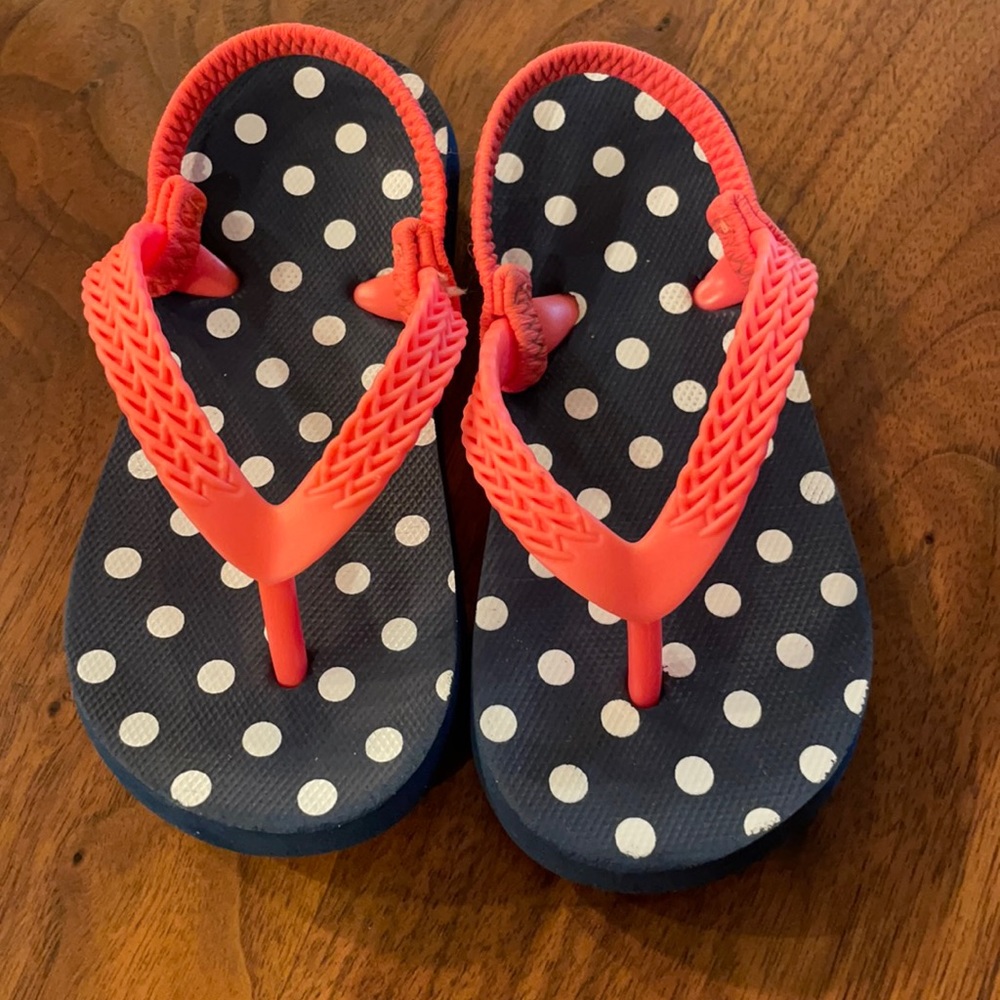 Cute polka dot sandals with heel strap-7/8